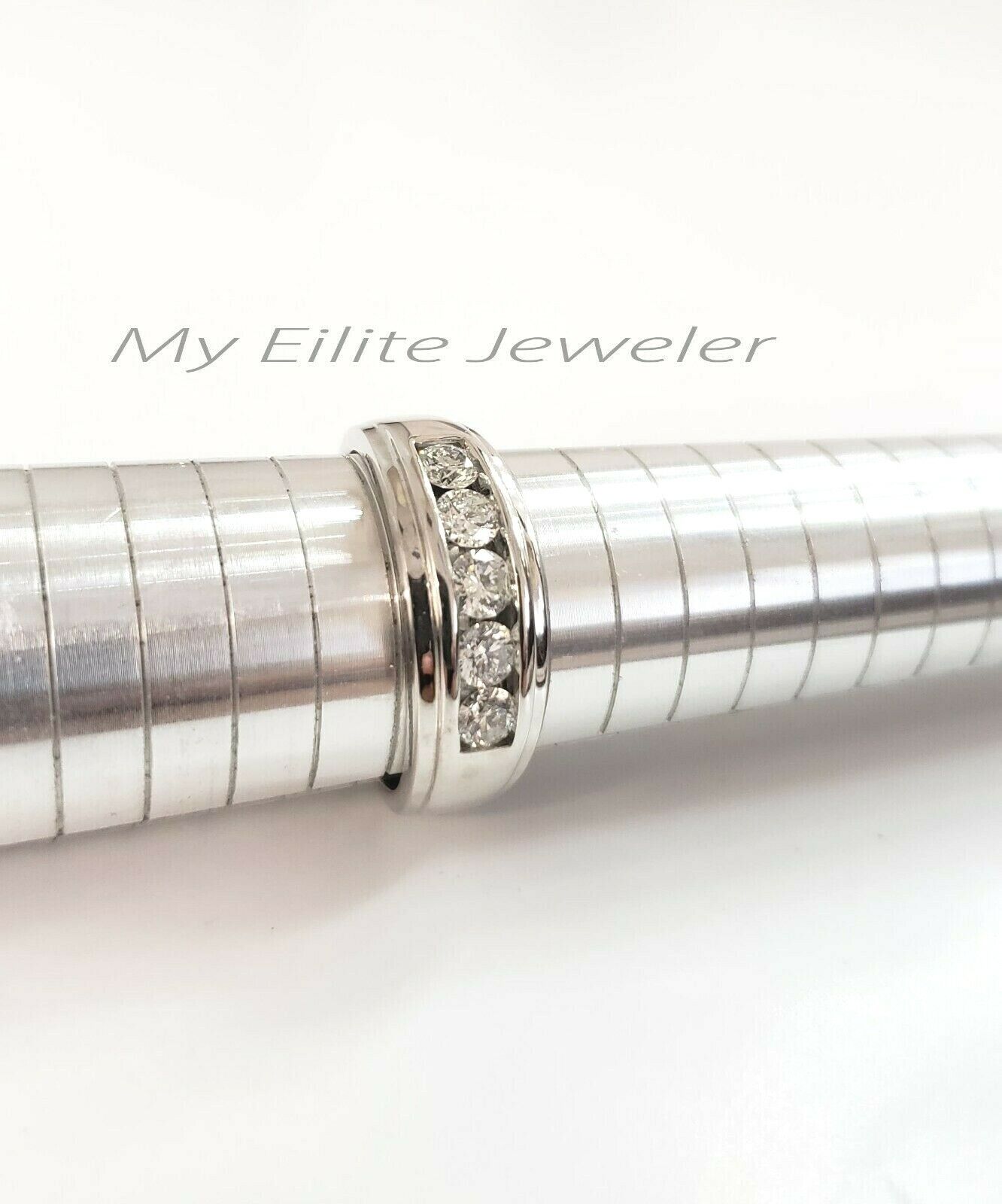 Real 14k Gold Mens Ring 1CT Real Diamonds Band Engagement Wedding Anniversary