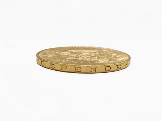 Solid 22k Yellow Gold 1947 Mexican Centenario 50 Gold Pesos Coin Oro Centenaro