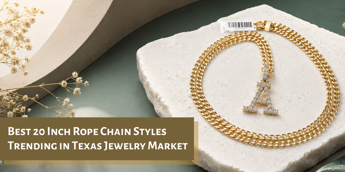 Best 20 Inch Rope Chain Styles Trending in Texas Jewelry Market