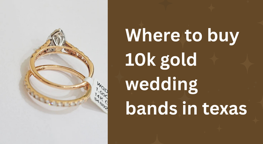 Buy 10K Gold Wedding Bands in Texas