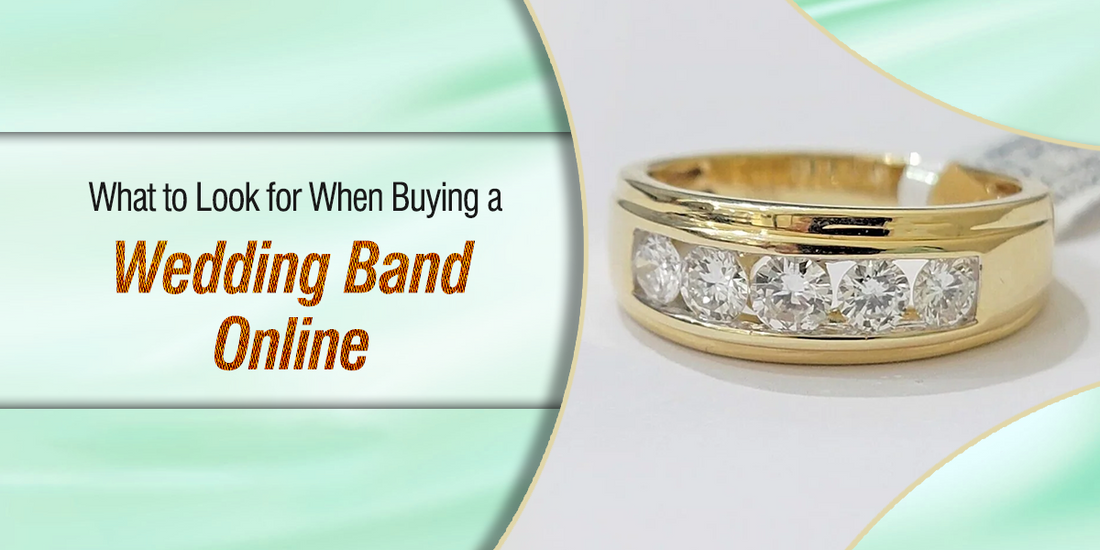 What to Look for When Buying a Wedding Band Online