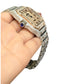 Cartier Santos Men's 40mm S.Steel Watch Roman Iced Out 12ct Diamonds (pre-owned)