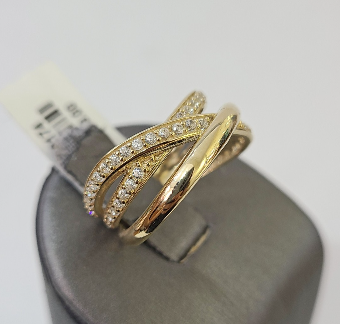 Real 10k Ring Engagement Yellow Gold Men Women Genuine