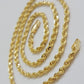 Real 18k Yellow Gold Rope Chain Necklace 3mm 26'' Inch Men Women SOLID HEAVY NEW