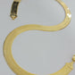 REAL 10k Gold Gold Herringbone Chain Necklace 15mm 22 Inch 10kt Solid Men Women