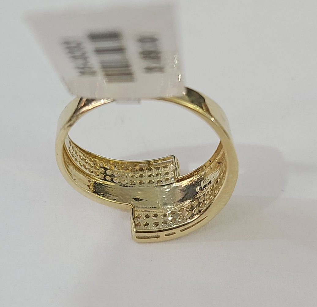 Real 10k Ring Engagement Yellow Gold Men Women Genuine