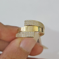 Real 10k Ring Engagement Yellow Gold Men Women Genuine