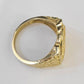 10k 50 Pesos Coin Centenario Ring Yellow Gold Men Women Real Genuine
