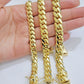 Real 14k Gold Bracelet Solid Miami Cuban Link 8mm 9mm 10mm 7.5" 8" 8.5 8.9" Inch