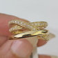 Real 10k Ring Engagement Yellow Gold Men Women Genuine