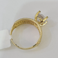 Real 10k Ring Engagement Yellow Gold Men Women Genuine