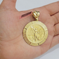 14kt Yellow Gold 1947 Mexican Centenario 50 Gold Pesos Copy Coin With Bezel SALE