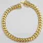 Real 14k Gold Bracelet Solid Miami Cuban Link 8mm 9mm 10mm 7.5" 8" 8.5 8.9" Inch