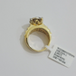 Real 10kt Yellow Gold 2CT Diamond Ring Women Band Natural Genuine Wedding SALE