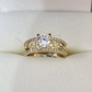Real 10k Ring Engagement Yellow Gold Men Women Genuine