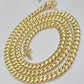 14k Gold Miami Cuban Link Chain Necklace 6mm 20"- 28 Inch SOLID 14 KT Men Women