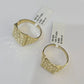 10k Nugget Ring Yellow Gold Women Men Real Genuine 10Kt