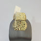10k Nugget Ring Yellow Gold Women Men Real Genuine 10Kt