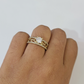 Real 10k Ring Engagement Yellow Gold Men Women Genuine
