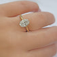 IGI Certified Diamond Engagement Ring VS2 H Oval 3 Ctw Lab-created Sparkling