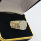 Real 10kt Yellow Gold 2CT Diamond Ring Women Band Natural Genuine Wedding SALE