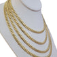 Real 14k Gold Chain 6mm Miami Cuban Link  20" 22" 24" 26" 28 Inch Necklace SOLID