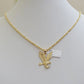 10k Gold Rope Chain Eagle Charm Pendant Set 22'' Inches 3mm Necklace REAL SALE
