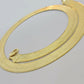 REAL 10k Gold Gold Herringbone Chain Necklace 15mm 22 Inch 10kt Solid Men Women