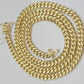 Real 14k Gold Chain 6mm Miami Cuban Link  20" 22" 24" 26" 28 Inch Necklace SOLID