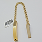 Real Solid 10kt Gold Baby Chino ID Name Plate Bracelet 4mm 6'' Inch 10k SALE NEW