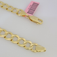 Real 14k Yellow Gold Cuban Curb Bracelet 8mm 9Inch Lobster Clasp 14KT New SALE