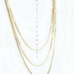 10k Solid Yellow Gold Box Link Necklace Pendant Chain Men Women 16" - 24" .8mm