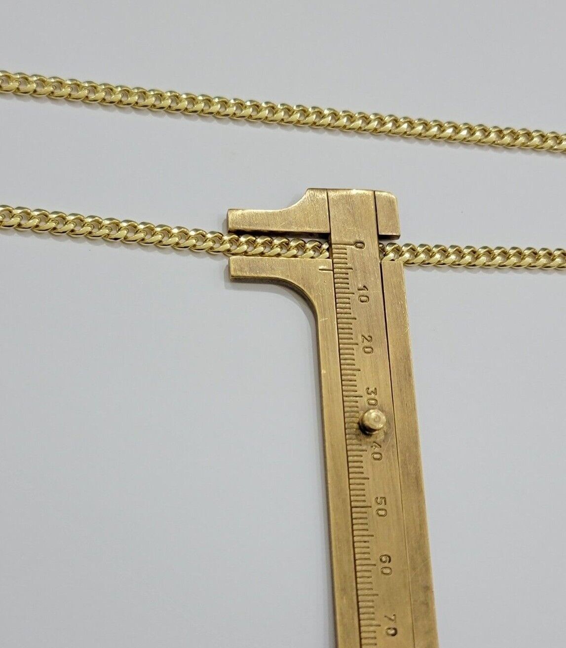 Real 14k Yellow Gold Chain Miami Cuban Link Necklace 24 Inch 5mm 10kt Men Women