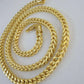 Real 10k Gold Franco Necklace Box Chain 22" & 24" Inch 6mm 10kt Yellow Gold SALE