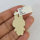 10k Cartoon Monster Charm Pendant Men Women 10kt Real Yellow Gold