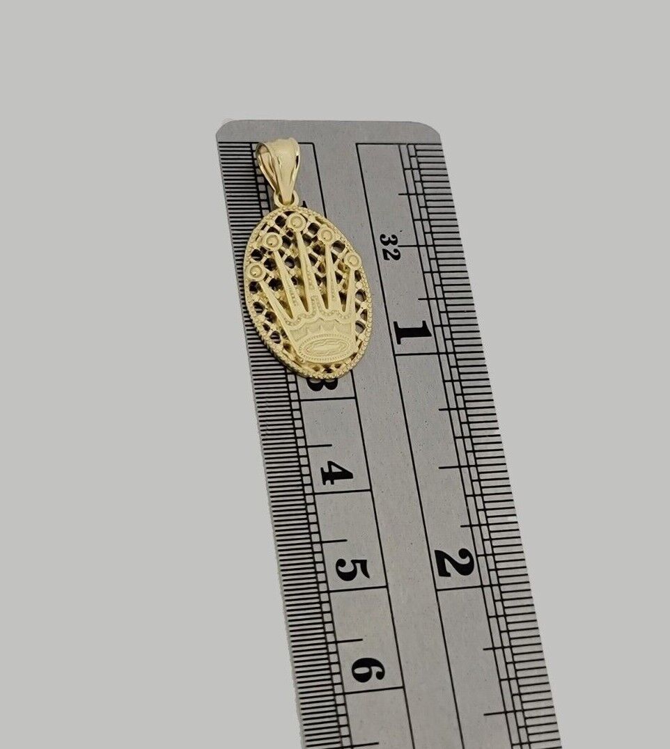 10kt Gold Franco Chain Circular Charm Pendant 1.5mm 16-24'' Inches Necklace SALE