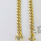 Real 14k Gold Chain 6mm Miami Cuban Link  20" 22" 24" 26" 28 Inch Necklace SOLID