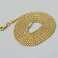 Real 18kt Yellow Gold Miami Cuban Chain Necklace 3mm 22 Inch Men Women SOLID NEW