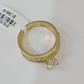Real 10k Ring Engagement Yellow Gold Men Women Genuine