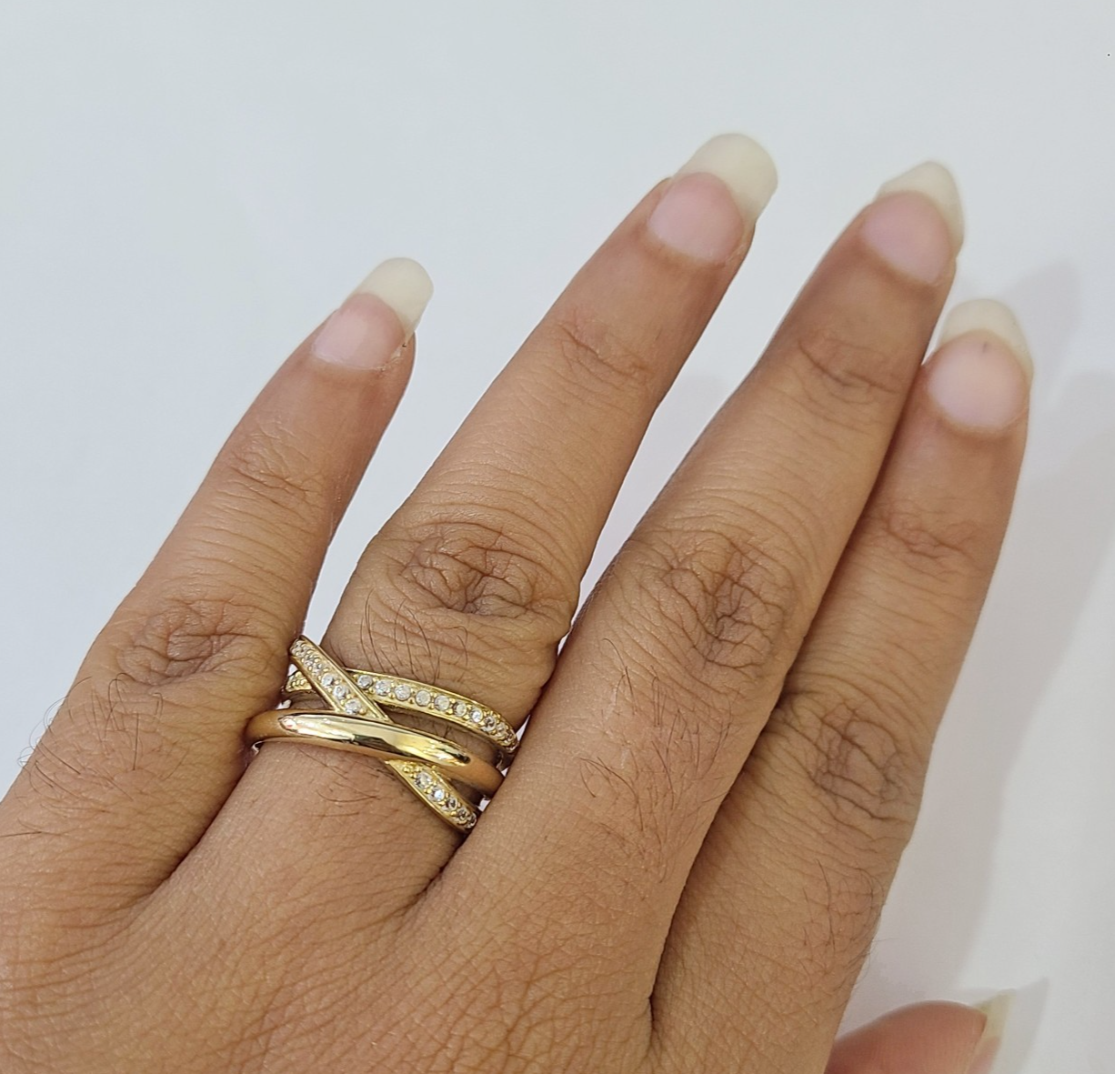 Real 10k Ring Engagement Yellow Gold Men Women Genuine