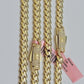 Real 14k Yellow Gold Monaco Chain Necklace 20" 22'' 24'' 26" Inch 7mm 14kt SALE