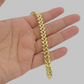 Real 10k Yellow Gold Franco Bracelet 8" Inches 8mm 10kt Men Women BRAND NEW SALE