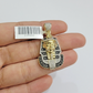 Black Diamond Pharoah Charm Pendant 10kt Yellow Gold 0.80 CT Chain Necklace SALE