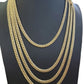 Real 14k Gold Chain 6mm Miami Cuban Link  20" 22" 24" 26" 28 Inch Necklace SOLID