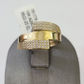 Real 10k Ring Engagement Yellow Gold Men Women Genuine
