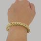 Real 10k Yellow Gold Franco Bracelet 8" Inches 8mm 10kt Men Women BRAND NEW SALE