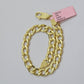 Real 14k Yellow Gold Cuban Curb Bracelet 8mm 8 Inch Lobster Clasp 14 KT New SALE