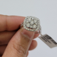 Real 10kt Gold 1CT Diamond Ring Women Band Natural Genuine Band Wedding 10k SALE