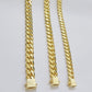 Real 14k Gold Bracelet Solid Miami Cuban Link 8mm 9mm 10mm 7.5" 8" 8.5 8.9" Inch