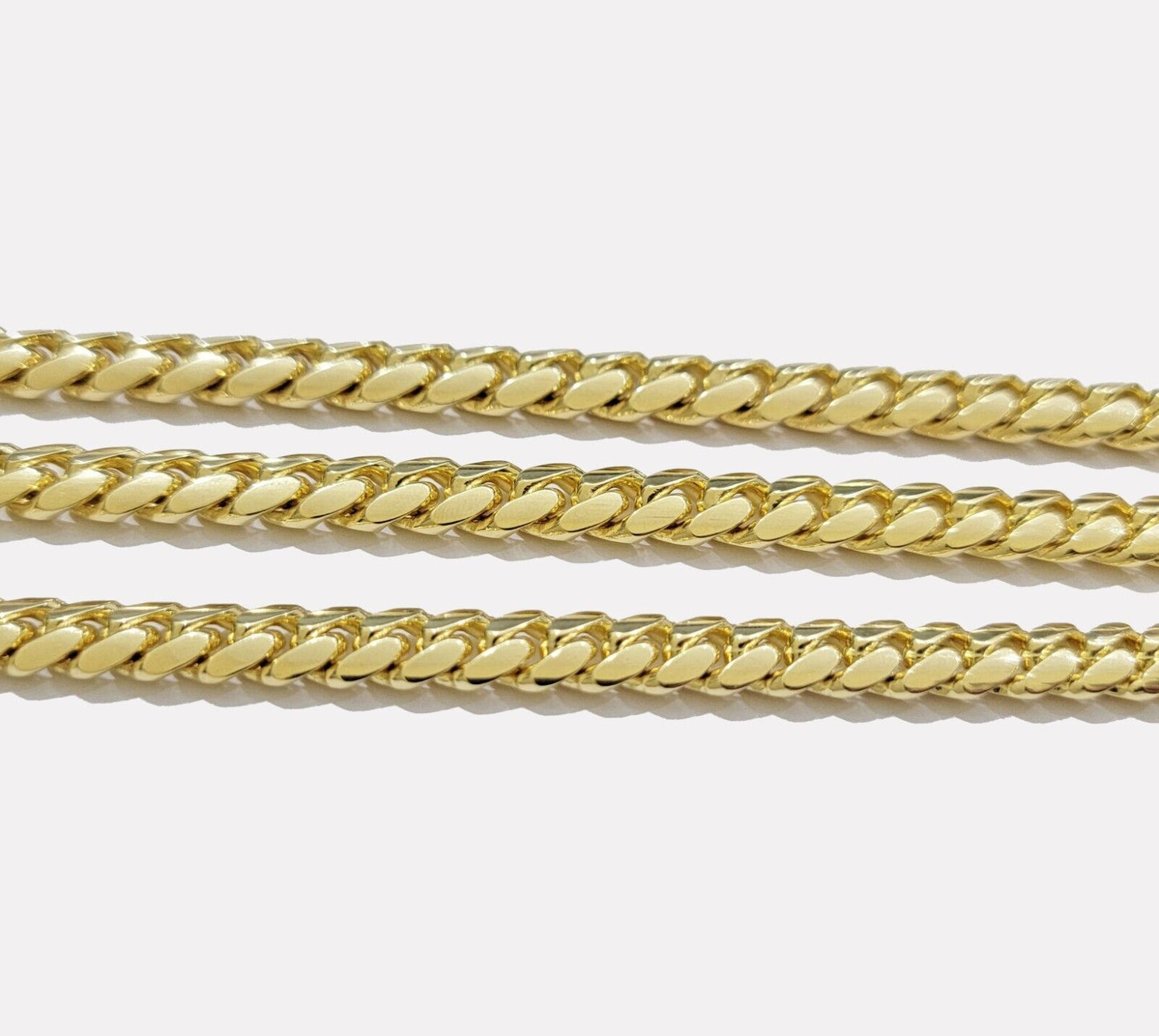 Real 14k Gold Bracelet Solid Miami Cuban Link 8mm 9mm 10mm 7.5" 8" 8.5 8.9" Inch